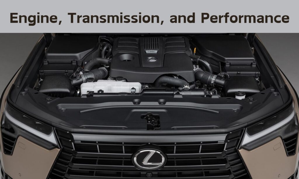 2024 Lexus GX Engine, Transmission, and Performance