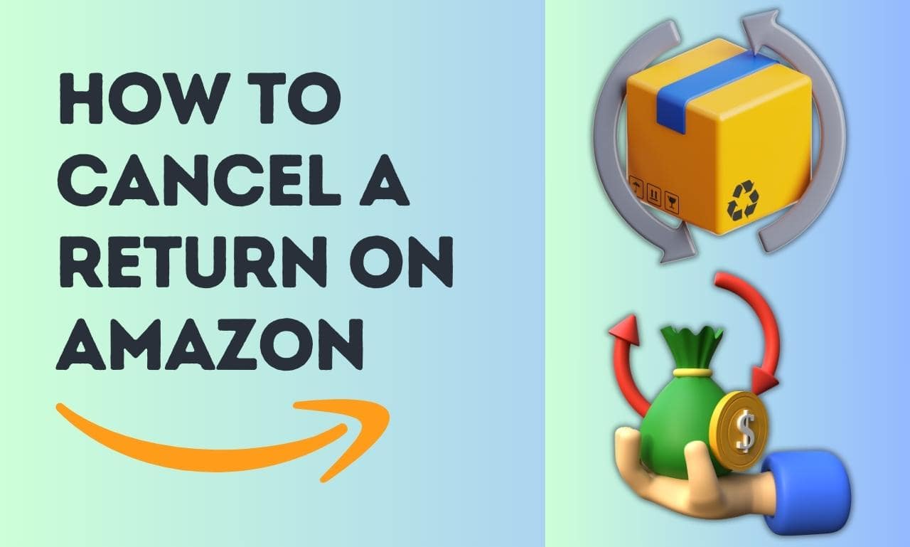 how to cancel a return on amazon